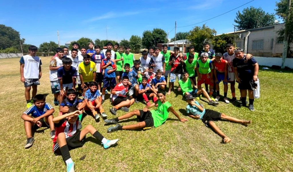 Actividades deportivas de verano en barrios de la ciudad.