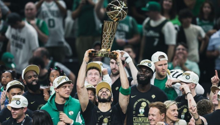 Boston Celtics se corona campeón de la NBA tras derrotar a los Dallas Mavericks en 5 juegos