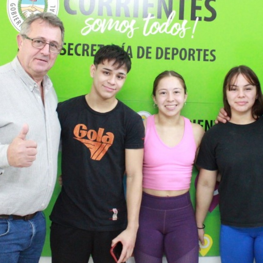 Atletas correntinos integrarán la Selección Nacional de Levantamiento Olímpico de Pesas