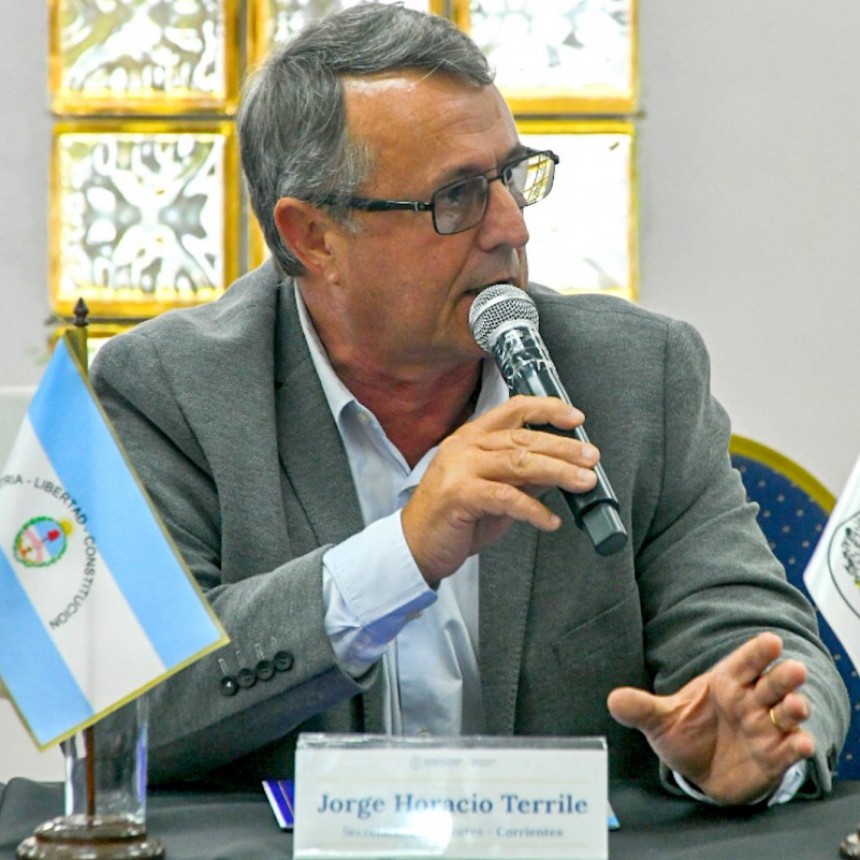 Jorge Terrile participó del Encuentro Federal del Deporte.