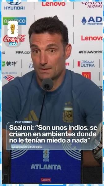 El f&uacute;tbol es la continuidad de la pol&iacute;tica por otros medios, a prop&oacute;sito del &ldquo;Son indios&rdquo; expresado por el t&eacute;cnico argentino en referencia a sus jugadores