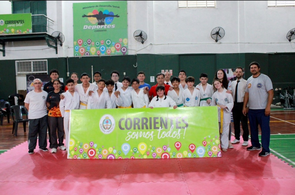 “Juegos Correntinos 2024”: El taekwondo olímpico tuvo su etapa provincial.