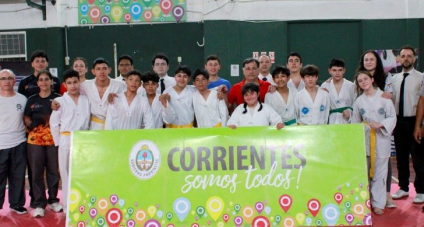 “Juegos Correntinos 2024”: El taekwondo olímpico tuvo su etapa provincial.