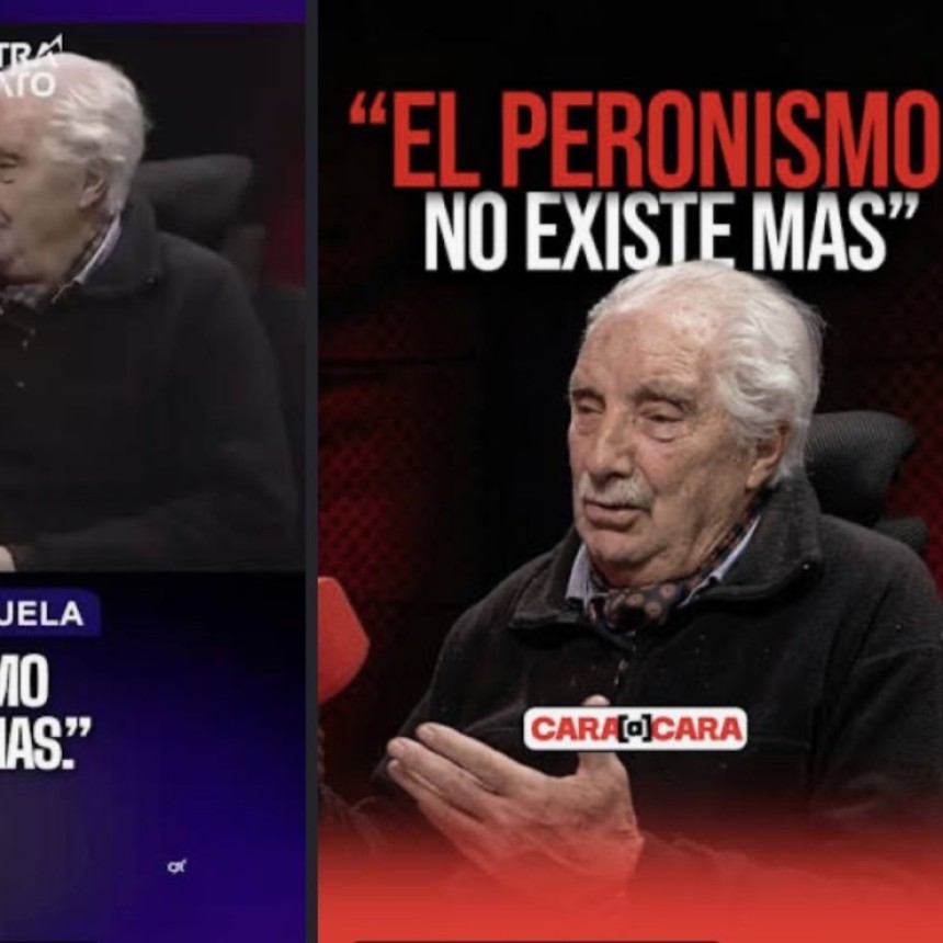 Peronismo muerto, pensamiento vivo.