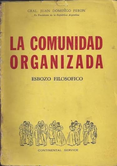 La comunidad organizada entre la sociedad y el estado.